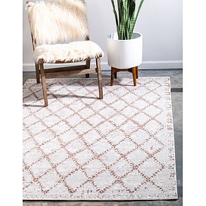 8' x 10' Aqua Rug