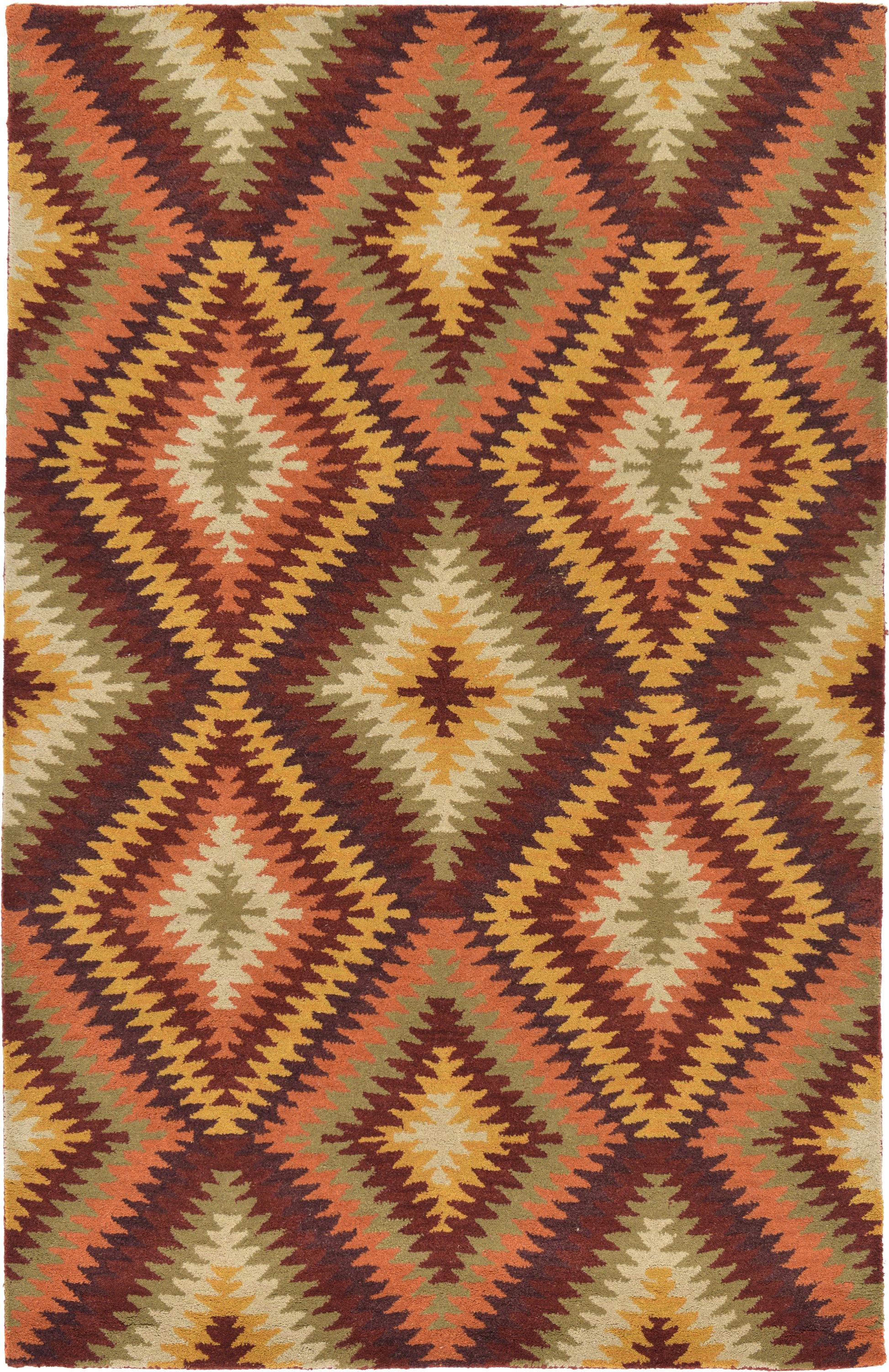 Multicolor 5' x 7' 10 Southwestern Rug eSaleRugs