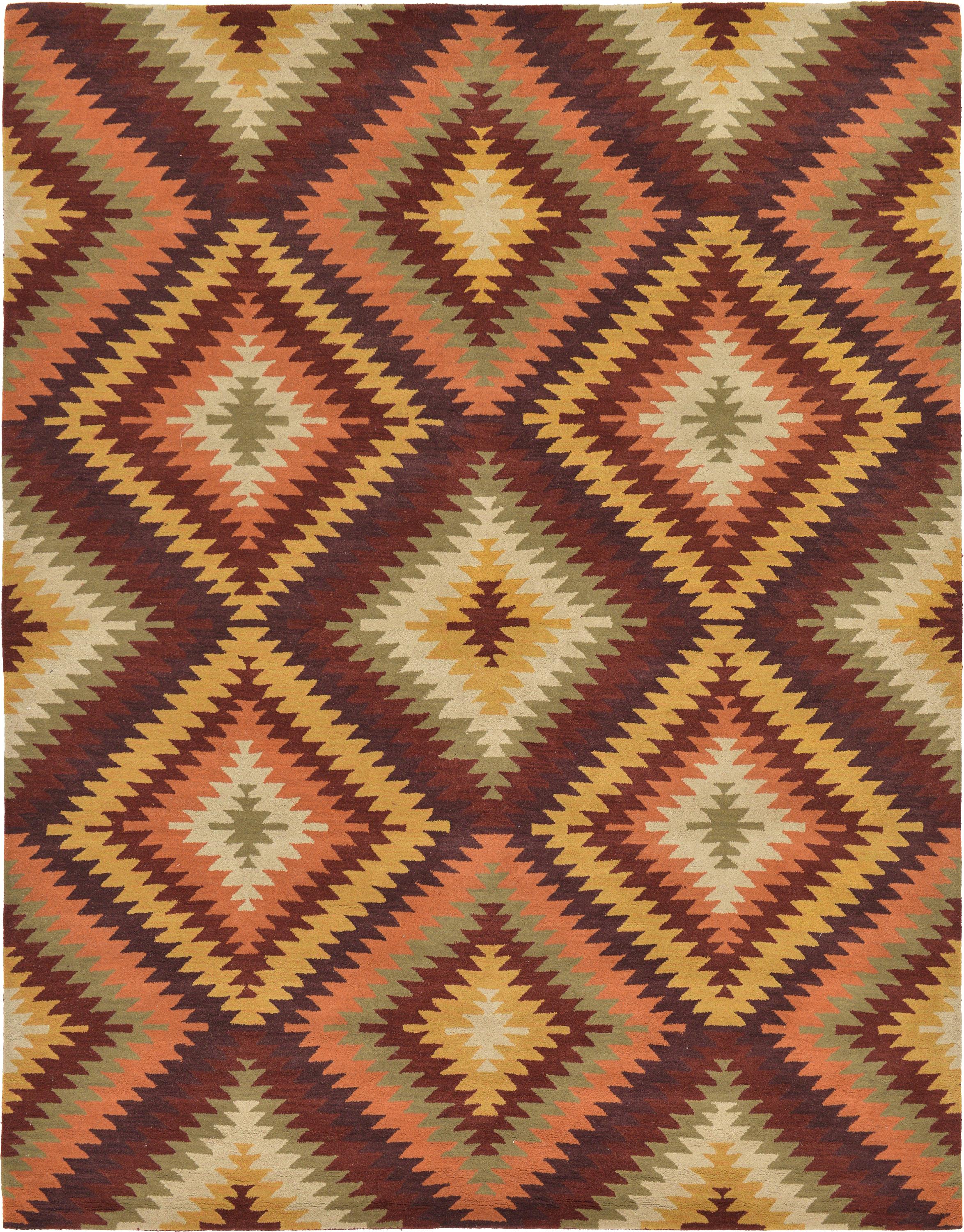 Multicolor 10' x 12' 9 Southwestern Rug eSaleRugs