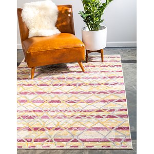 5' x 8' Aqua Rug
