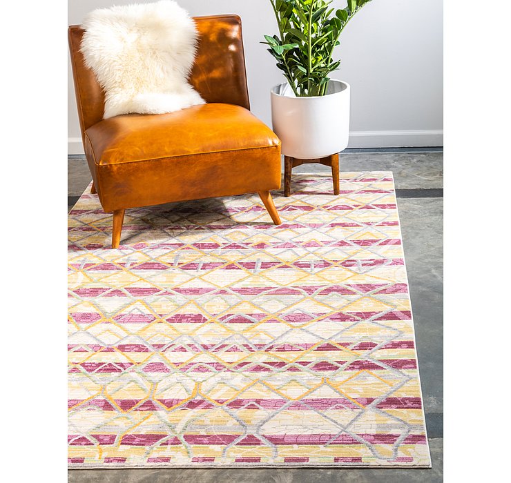 5' x 8' Aqua Rug