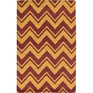 Unique Loom 5' x 7' 11 Chevron Rug