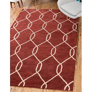 Unique Loom 5' x 7' 10 Trellis Rug
