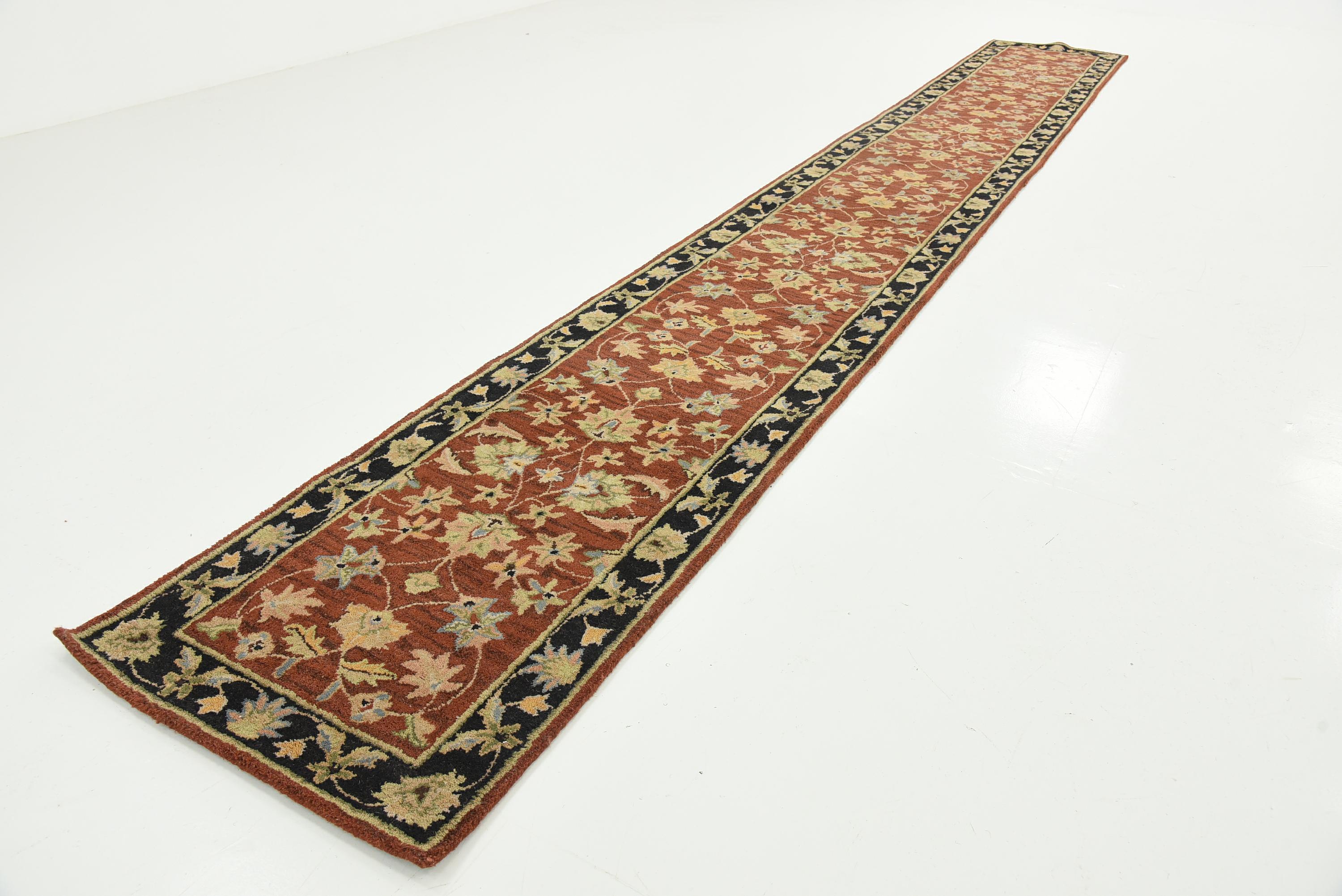 Rust Red 2' 7 x 19' 3 Classic Agra Runner Rug eSaleRugs