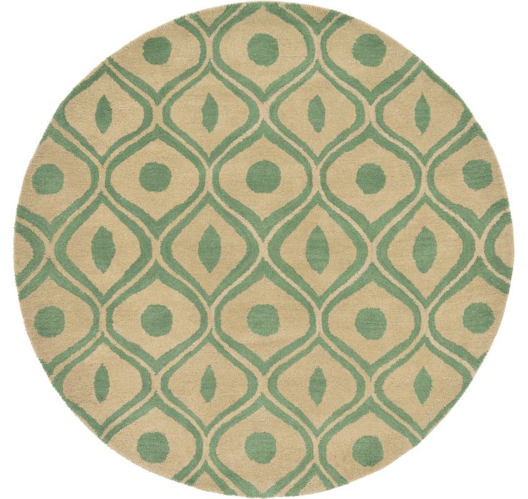 6' x 6' Trellis Round Rug