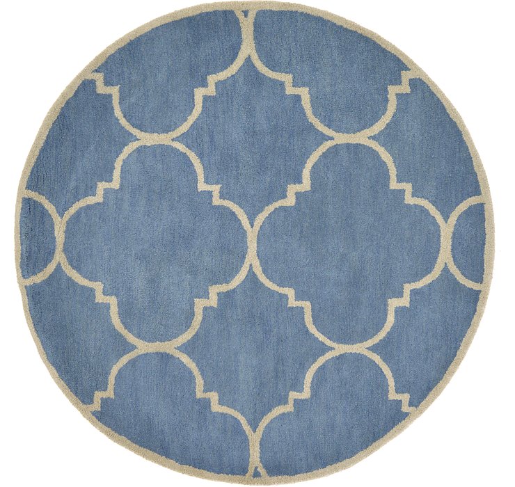 6' x 6' Lattice Round Rug