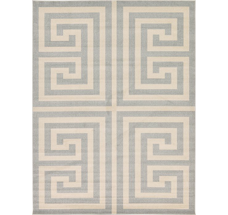 9' x 12' Greek Key Rug