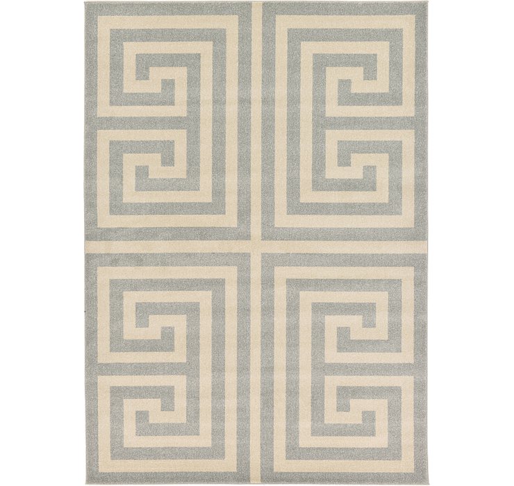 7' x 10' Greek Key Rug
