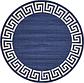 8' x 8' Greek Key Round Rug thumbnail