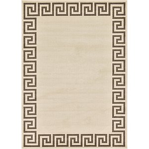 7' x 10' Greek Key Rug