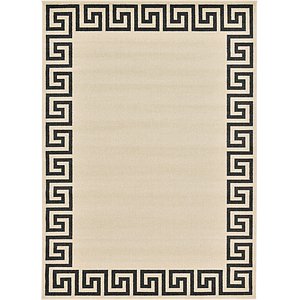 7' x 10' Greek Key Rug