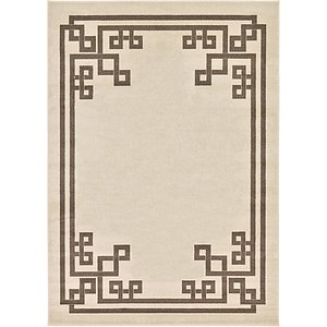 7' x 10' Greek Key Rug