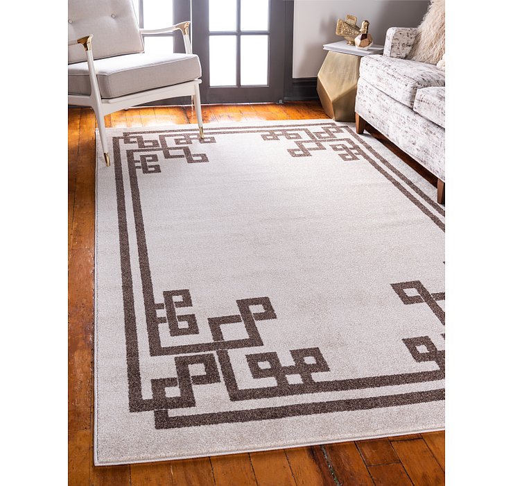 5' x 8' Greek Key Rug