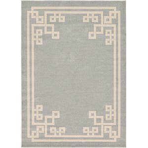 7' x 10' Greek Key Rug