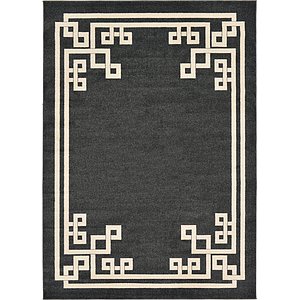 7' x 10' Greek Key Rug