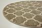 3' 3 x 3' 3 Lattice Round Rug thumbnail