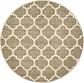 3' 3 x 3' 3 Lattice Round Rug thumbnail