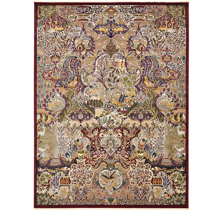 9' 10 x 13' Kashmar Design Rug