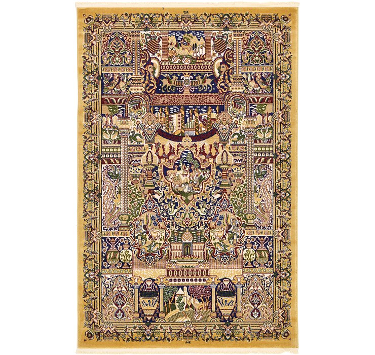 5' x 7' 7 Kashmar Design Rug