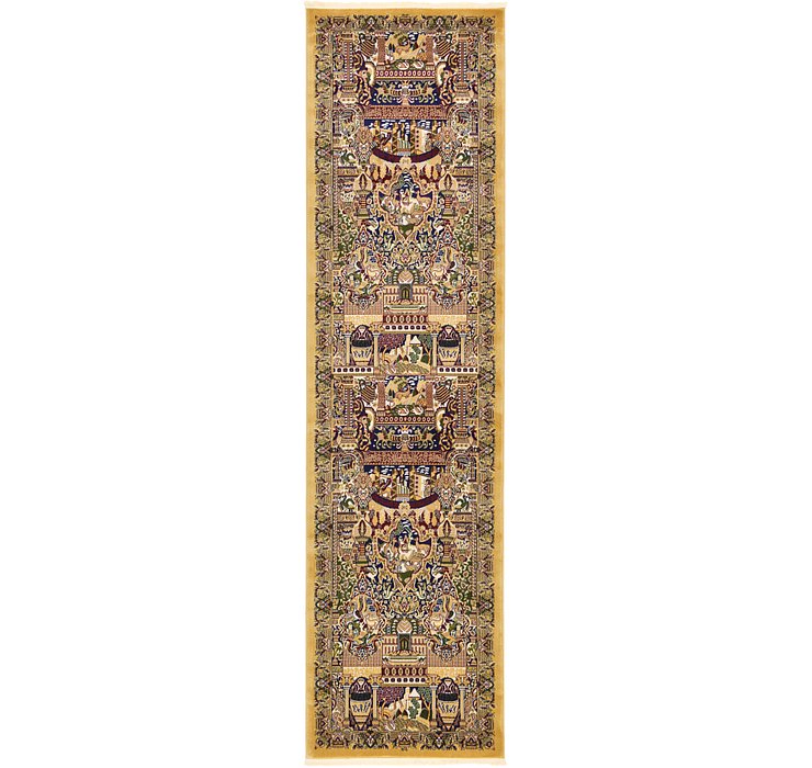 3' 3 x 13' Kashmar Design Runner Rug