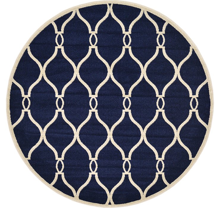 6' x 6' Trellis Round Rug