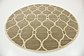 8' x 8' Trellis Round Rug thumbnail image 2