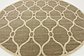 8' x 8' Trellis Round Rug thumbnail image 3