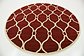 8' x 8' Trellis Round Rug thumbnail image 9