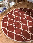 8' x 8' Trellis Round Rug thumbnail image 1