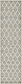 2' 7 x 10' Trellis Runner Rug thumbnail image 1