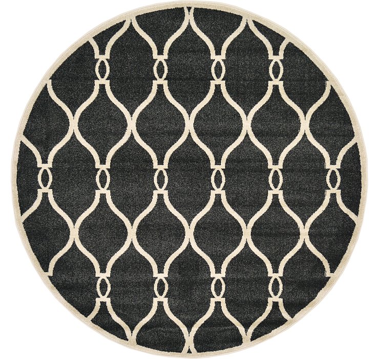 6' x 6' Trellis Round Rug