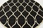 6' x 6' Trellis Round Rug thumbnail