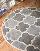 8' x 8' Trellis Round Rug thumbnail