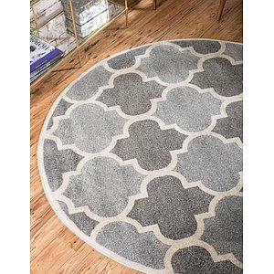 6' x 6' Trellis Round Rug