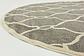 8' x 8' Lattice Round Rug thumbnail