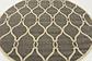 6' x 6' Lattice Round Rug thumbnail