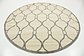 8' x 8' Lattice Round Rug thumbnail image 2