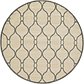 8' x 8' Lattice Round Rug thumbnail image 1