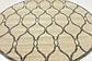 6' x 6' Trellis Round Rug thumbnail