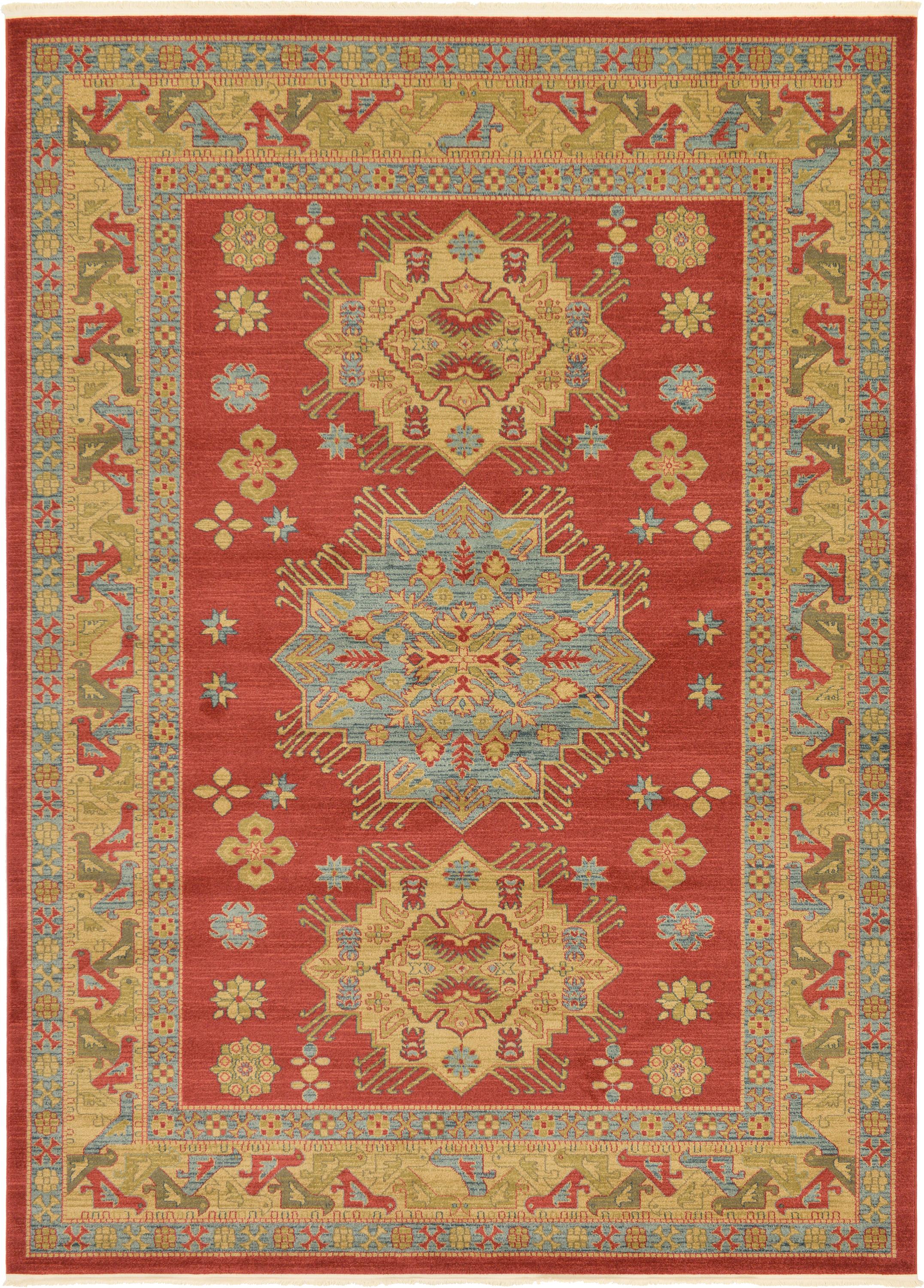 Red 8' x 11' Serapi Rug eSaleRugs