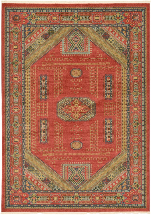 Red 7' x 10' Serapi Rug Area Rugs eSaleRugs