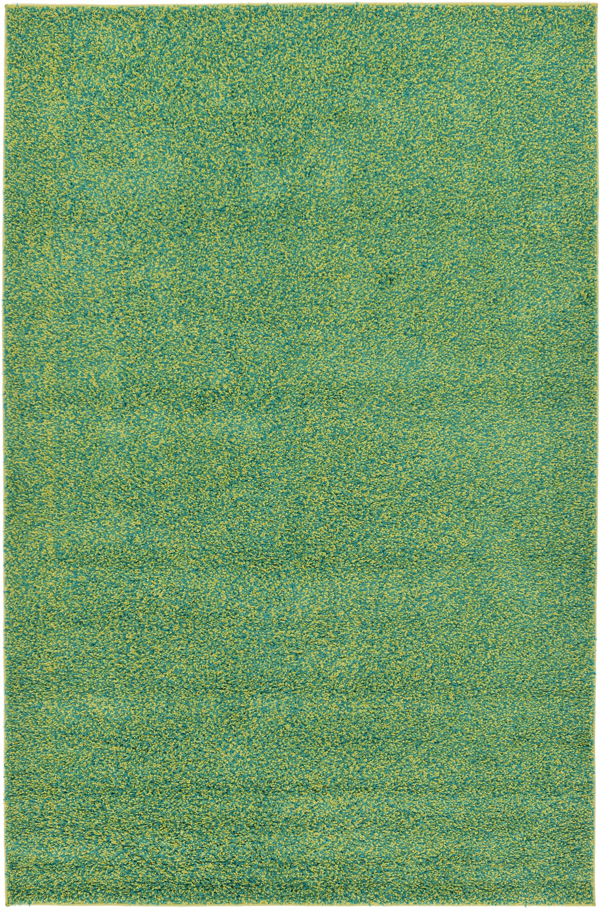 Green 6' 7 x 9' 10 Solid Basic Rug eSaleRugs
