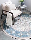 5' x 5' Viola Round Rug thumbnail