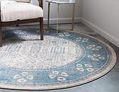 5' x 5' Viola Round Rug thumbnail