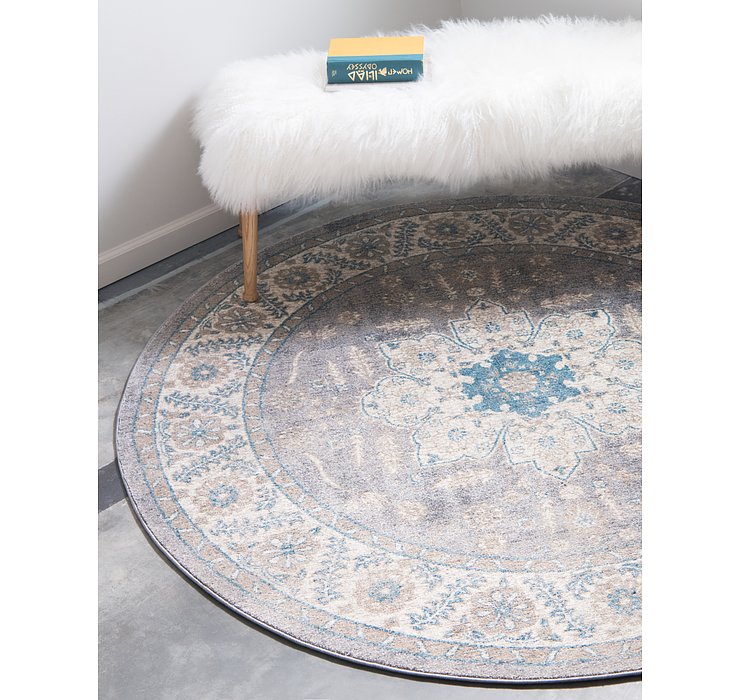 5' x 5' Vienna Round Rug