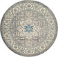 Unique Loom 6' x 6' Salzburg Round Rug thumbnail image 6