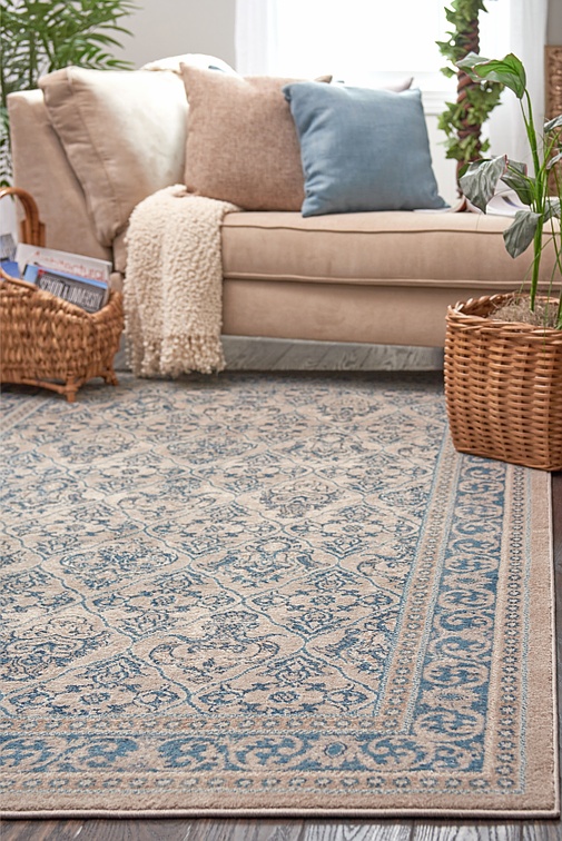 Beige 8' x 10' Vienna Rug Area Rugs eSaleRugs