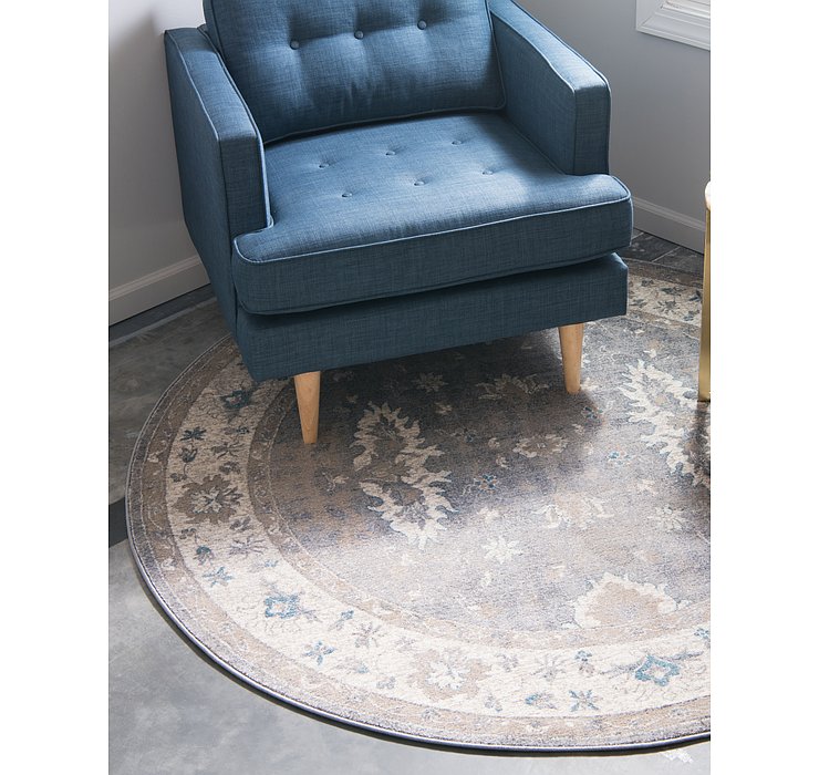 7' 3 x 7' 3 Vienna Round Rug