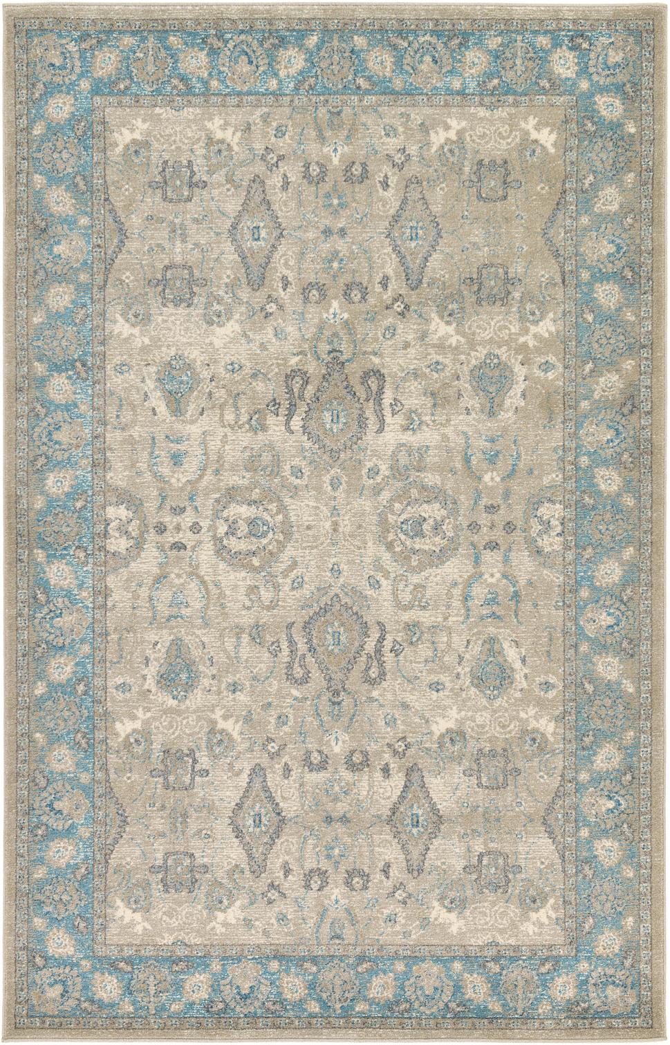 Cream 5' x 8' Vienna Rug Area Rugs eSaleRugs