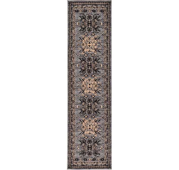 2' 2 x 8' 2 Heriz Design Runner Rug